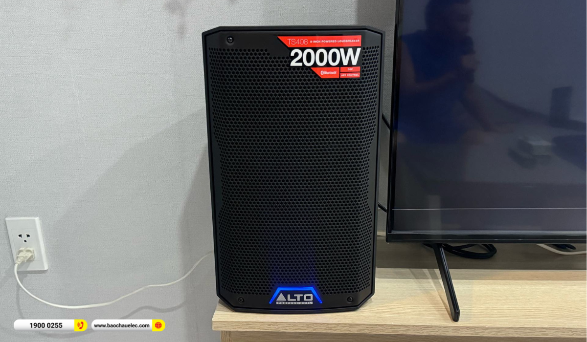 Lắp đặt d&agrave;n karaoke Alto hơn 30tr cho c&ocirc; Thanh tại TP HCM