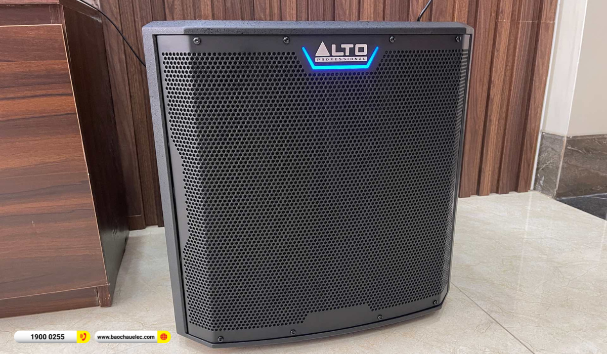 Lắp đặt d&agrave;n karaoke Alto hơn 30tr cho c&ocirc; Thanh tại TP HCM