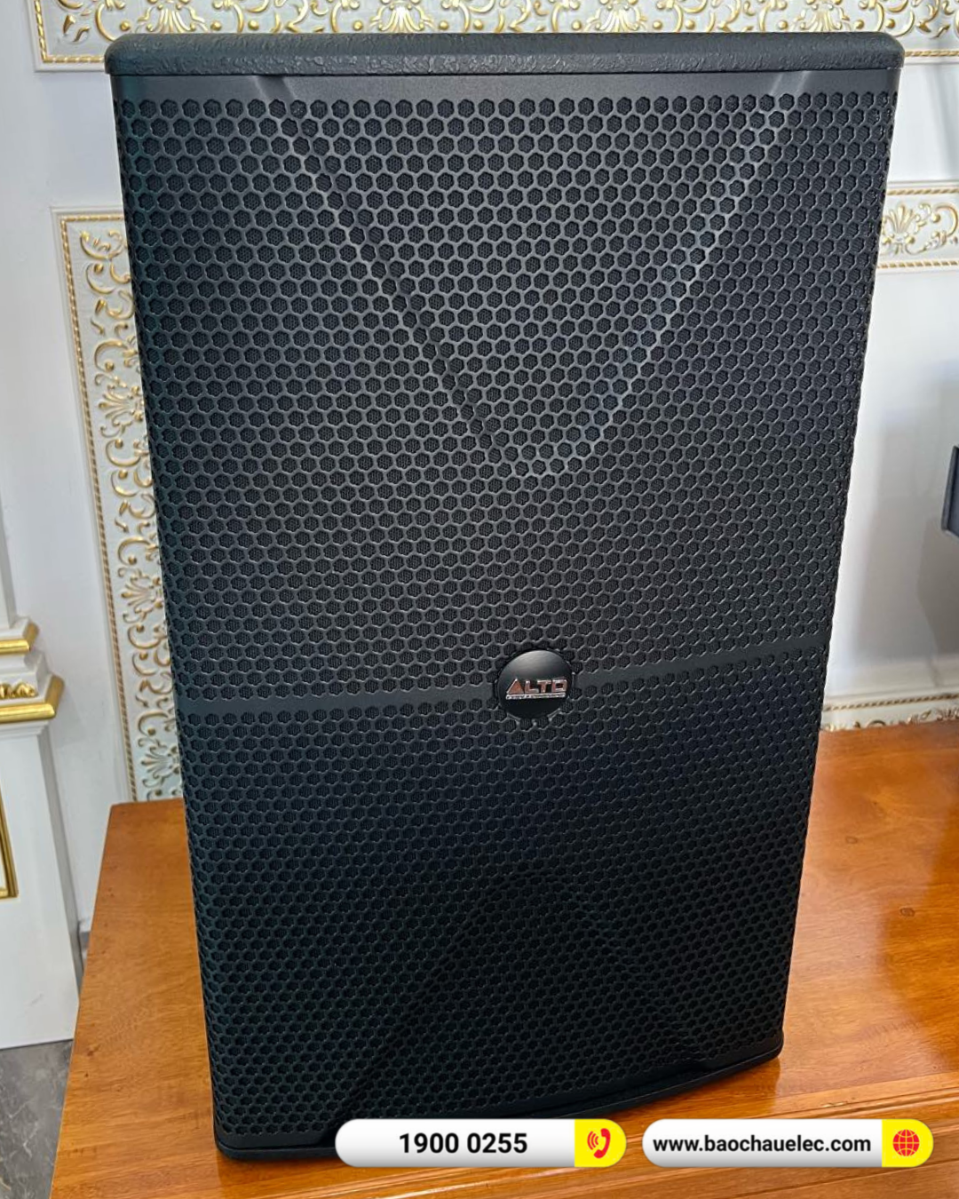 Lắp đặt d&agrave;n karaoke Alto hơn 36tr cho chị Trầm tại Hải Ph&ograve;ng