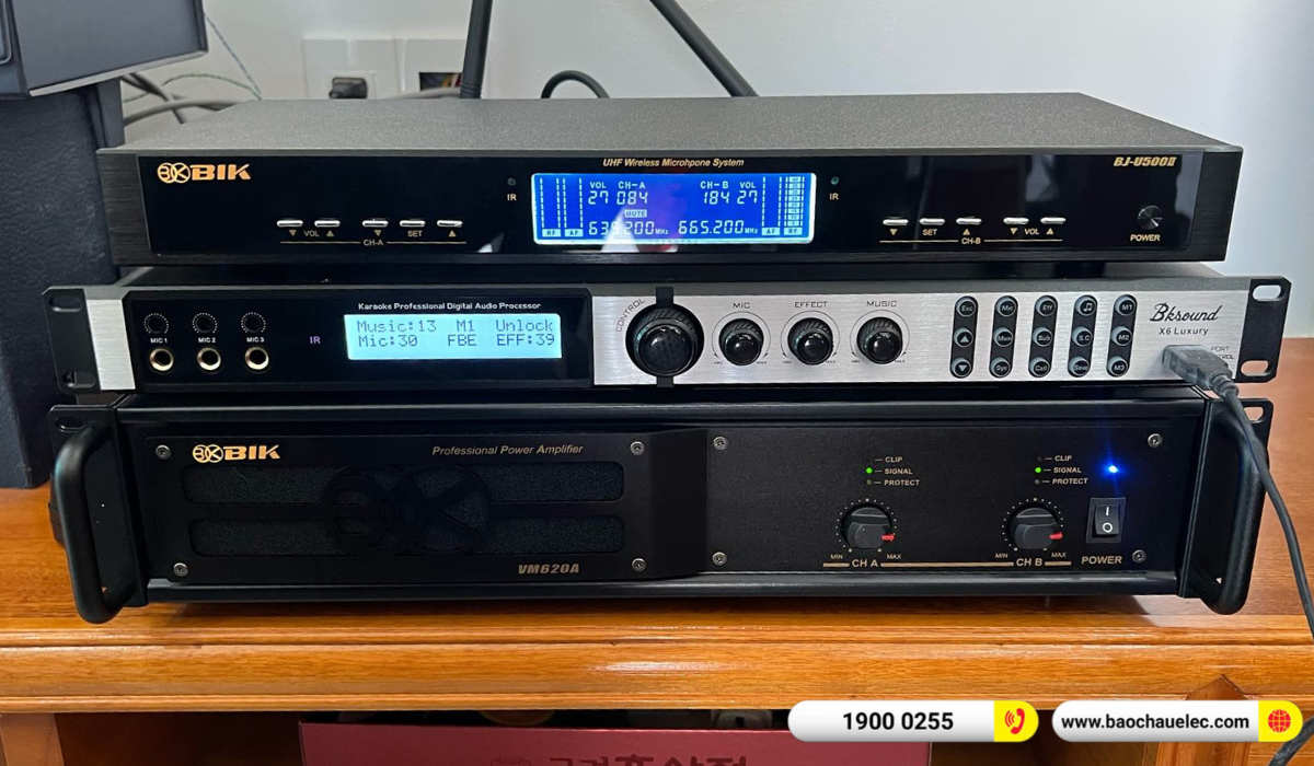 Lắp đặt d&agrave;n karaoke Alto hơn 36tr cho chị Trầm tại Hải Ph&ograve;ng