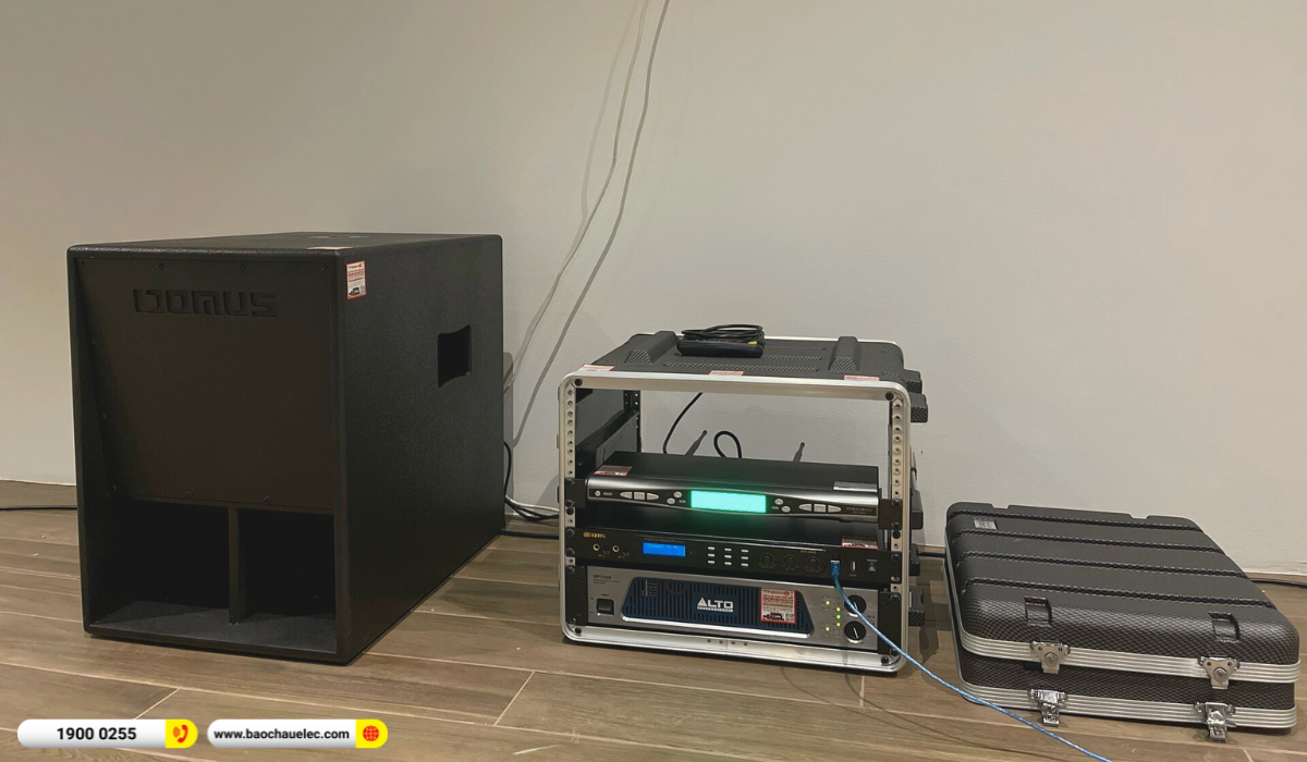 Lắp đặt d&agrave;n karaoke Alto hơn 52tr cho anh Thăng tại Vĩnh Long