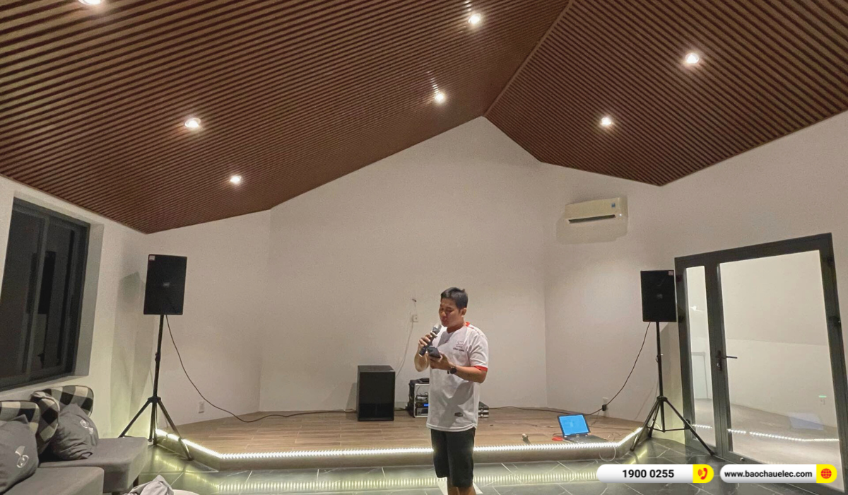 Lắp đặt d&agrave;n karaoke Alto hơn 52tr cho anh Thăng tại Vĩnh Long