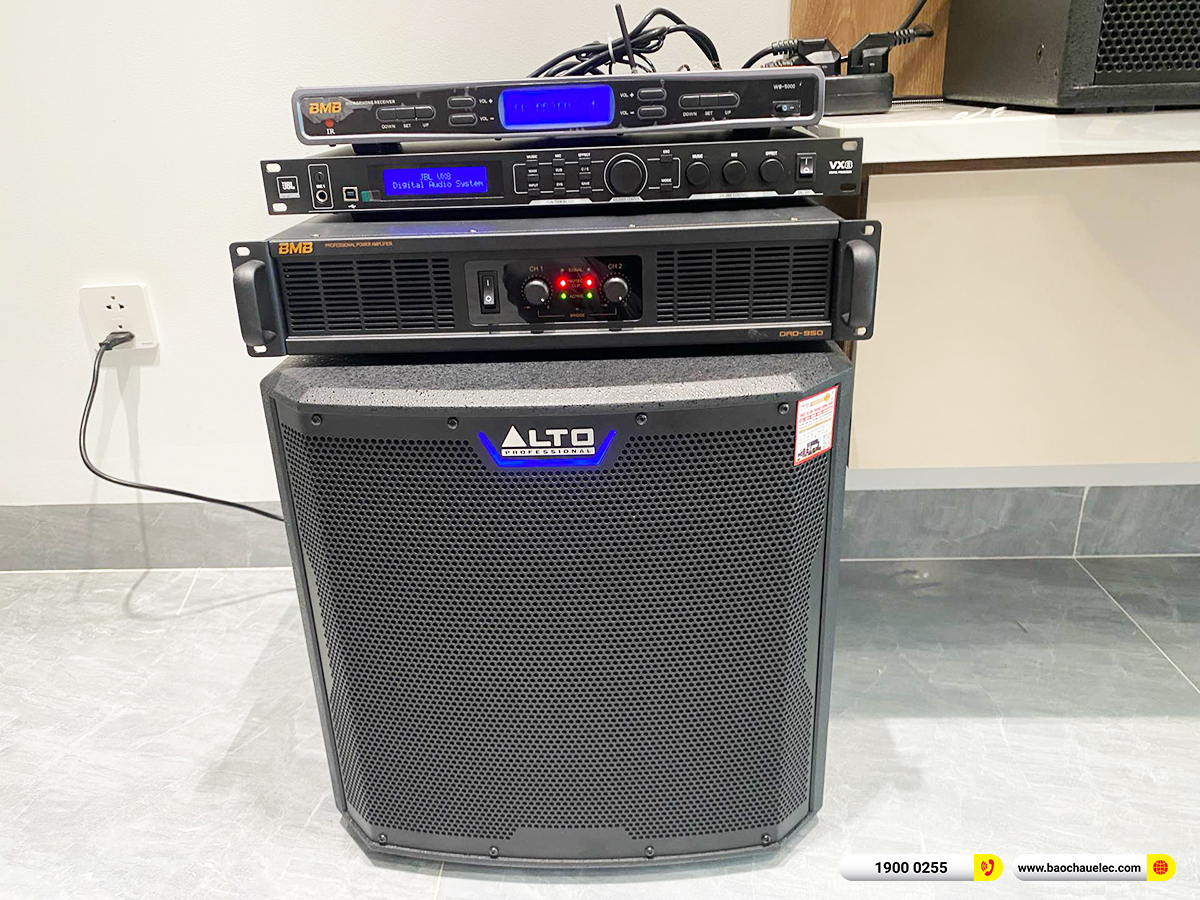 Lắp đặt dàn karaoke Amate gần 80tr cho anh Phong ở Tân Phú