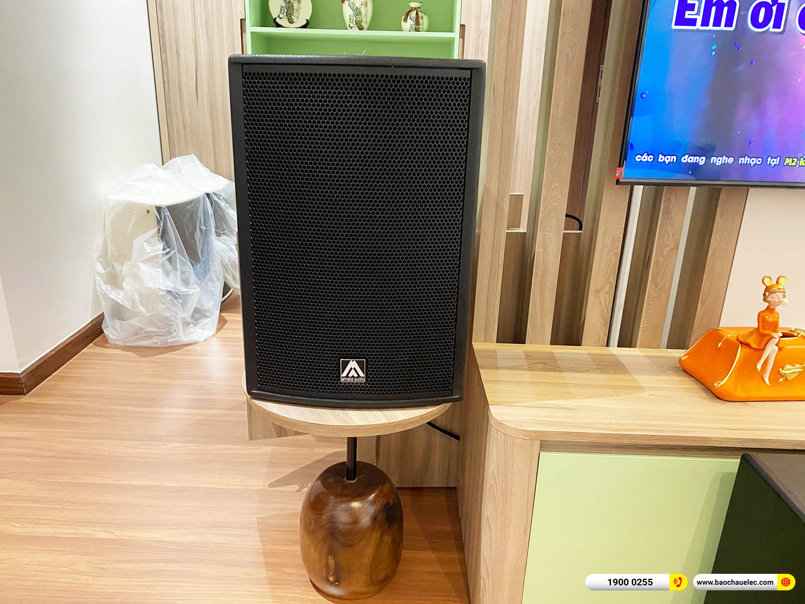 Lắp đặt d&agrave;n karaoke Amate hơn 49tr cho ch&uacute; Thắng ở TPHCM