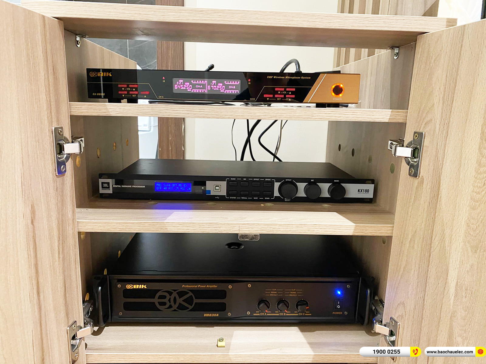 Lắp đặt d&agrave;n karaoke Amate hơn 49tr cho ch&uacute; Thắng ở TPHCM