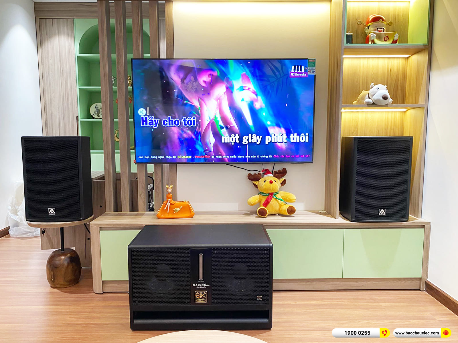 Lắp đặt d&agrave;n karaoke Amate hơn 49tr cho ch&uacute; Thắng ở TPHCM