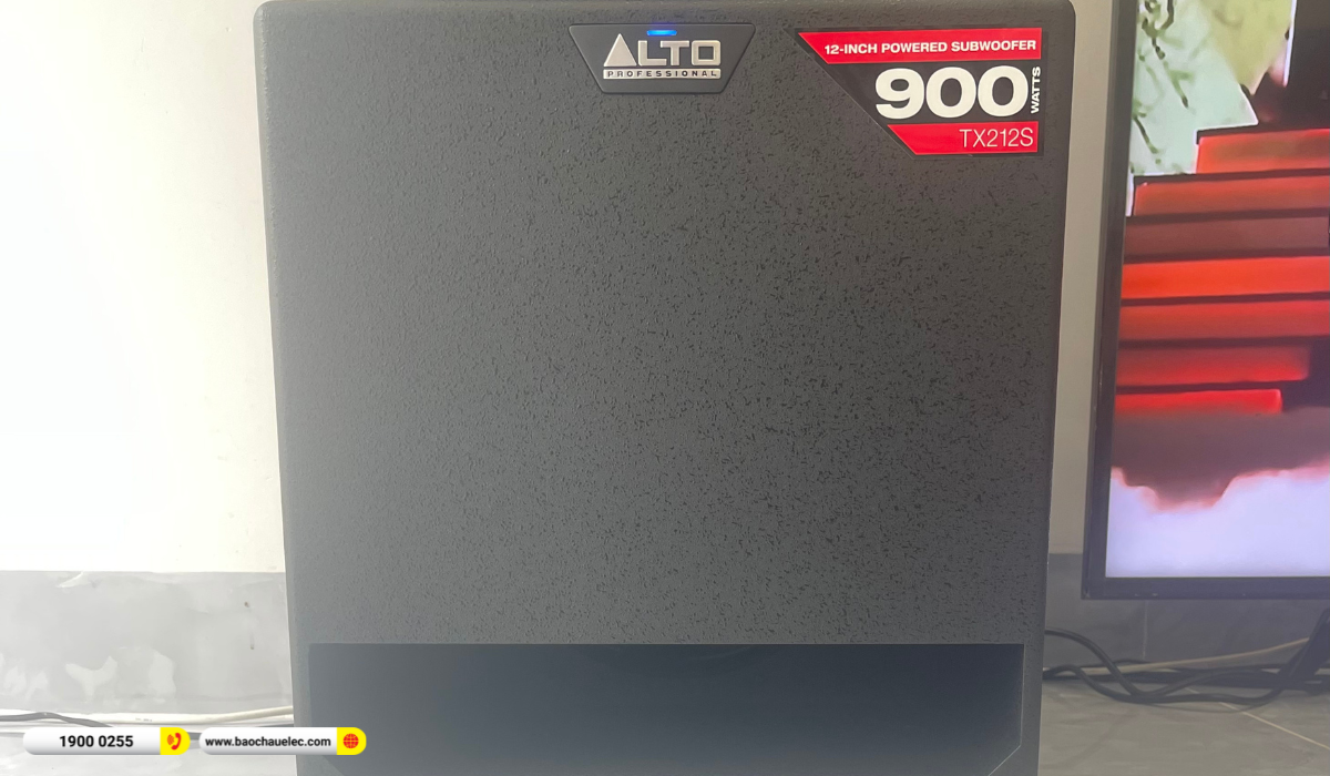Lắp đặt dàn karaoke Audiocenter cho chị Châm tại TP HCM