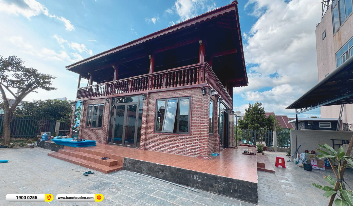 Lắp đặt d&agrave;n karaoke Audiocenter cho ch&uacute; B&igrave;nh tại L&acirc;m Đồng