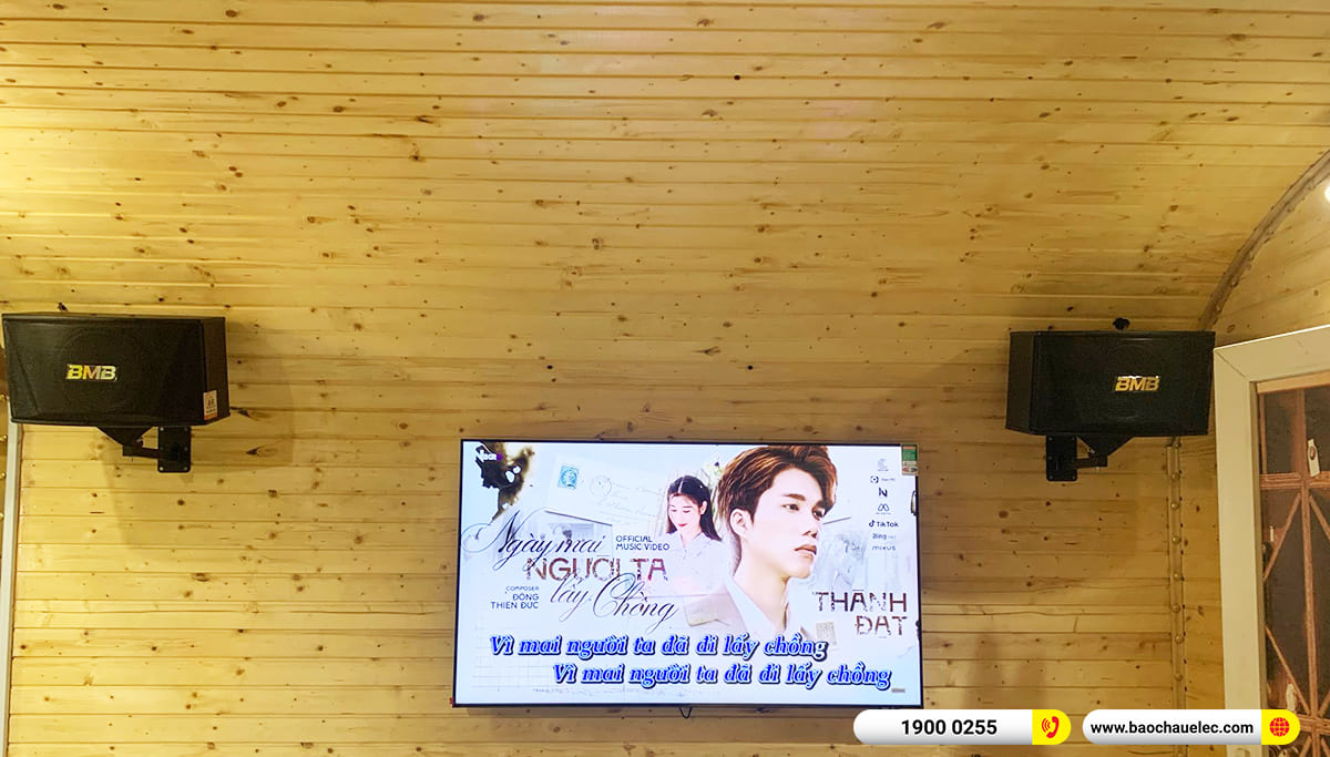 Lắp đặt d&agrave;n karaoke BIK, BMB gần 108tr cho ch&uacute; Th&acirc;n ở TPHCM