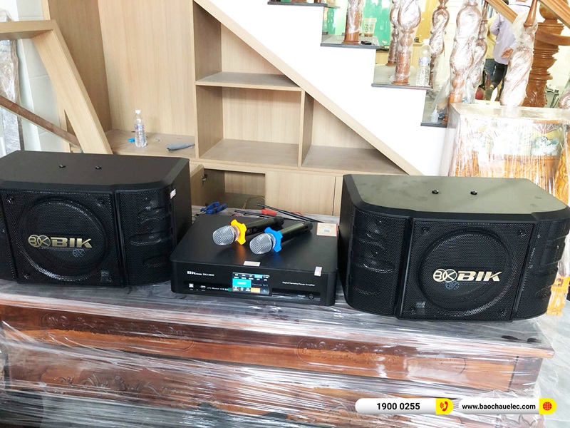 Lắp đặt d&agrave;n karaoke BIK gần 18tr cho anh Cảnh ở B&igrave;nh Dương