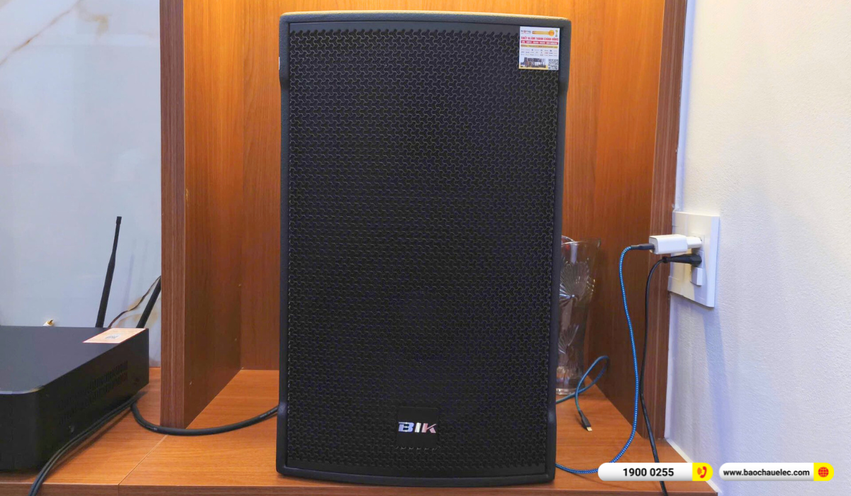 Lắp đặt dàn karaoke BIK gần 30tr cho anh Chung tại Bắc Giang