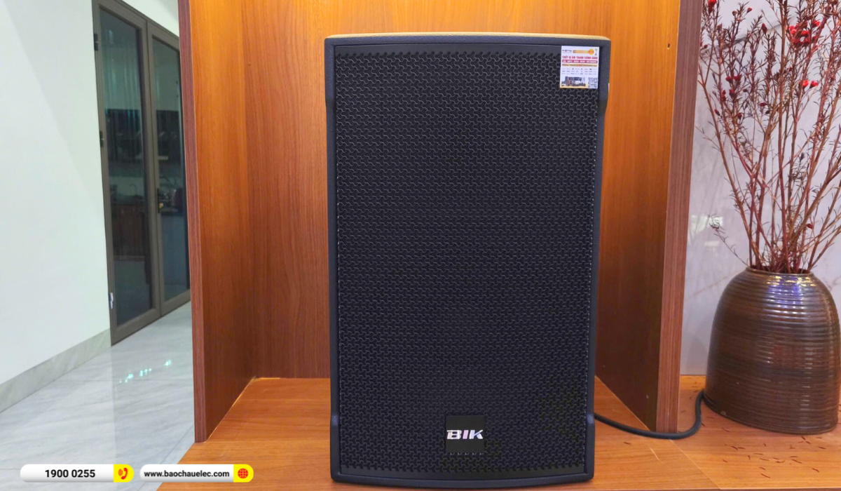 Lắp đặt dàn karaoke BIK gần 30tr cho anh Chung tại Bắc Giang
