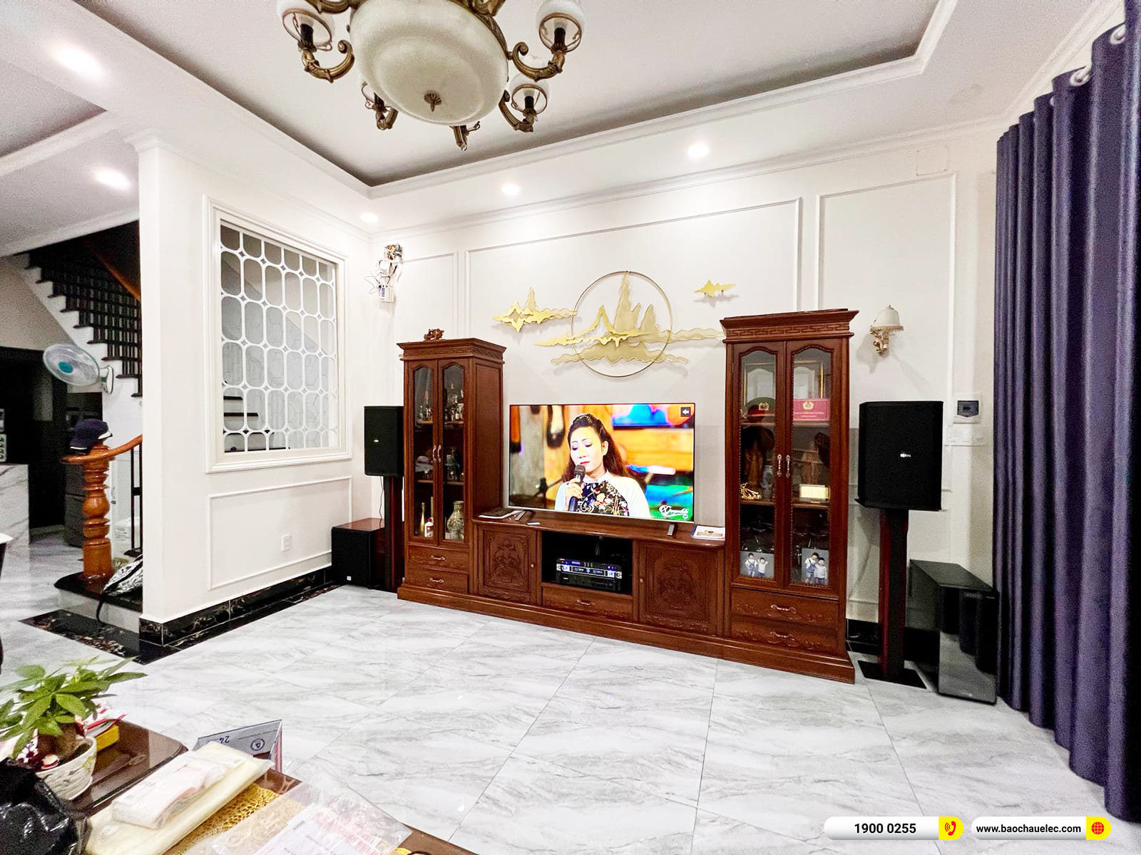 Lắp đặt dàn karaoke BIK hơn 42tr cho anh Cường ở Bình Dương