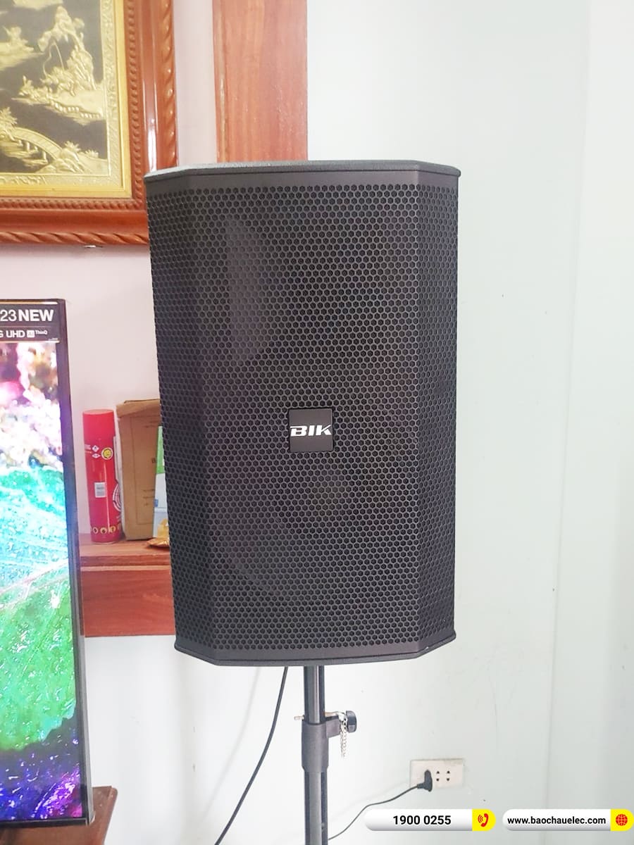 Lắp đặt d&agrave;n karaoke BIK gần 31tr cho anh Cương ở Thanh H&oacute;a