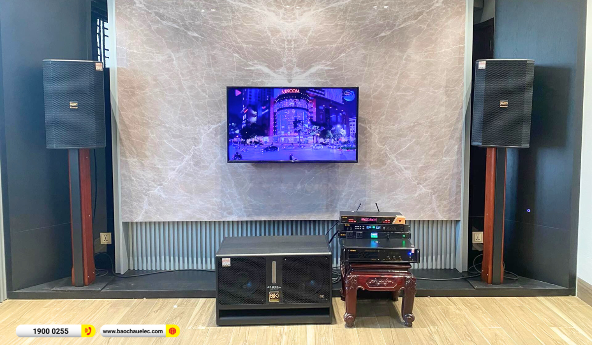 Lắp đặt d&agrave;n karaoke BIK hơn 56tr cho anh Đạt tại Nam Định