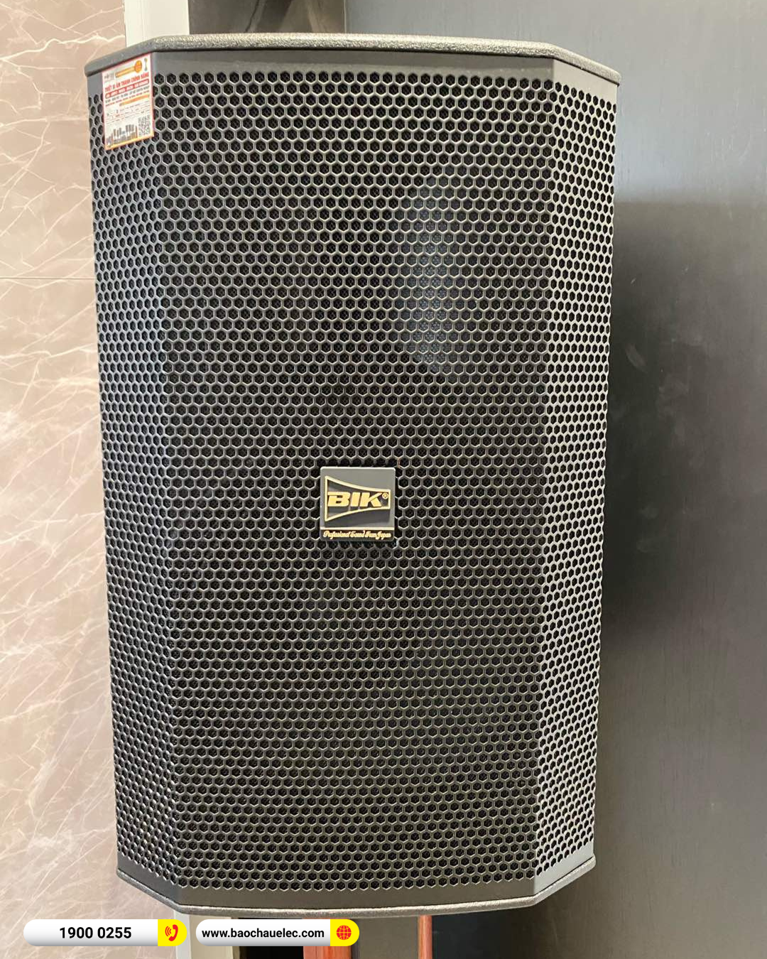 Lắp đặt d&agrave;n karaoke BIK hơn 56tr cho anh Đạt tại Nam Định