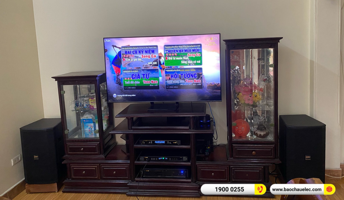 Lắp đặt d&agrave;n karaoke Bik hơn 34tr cho anh Diền tại Hải Ph&ograve;ng 