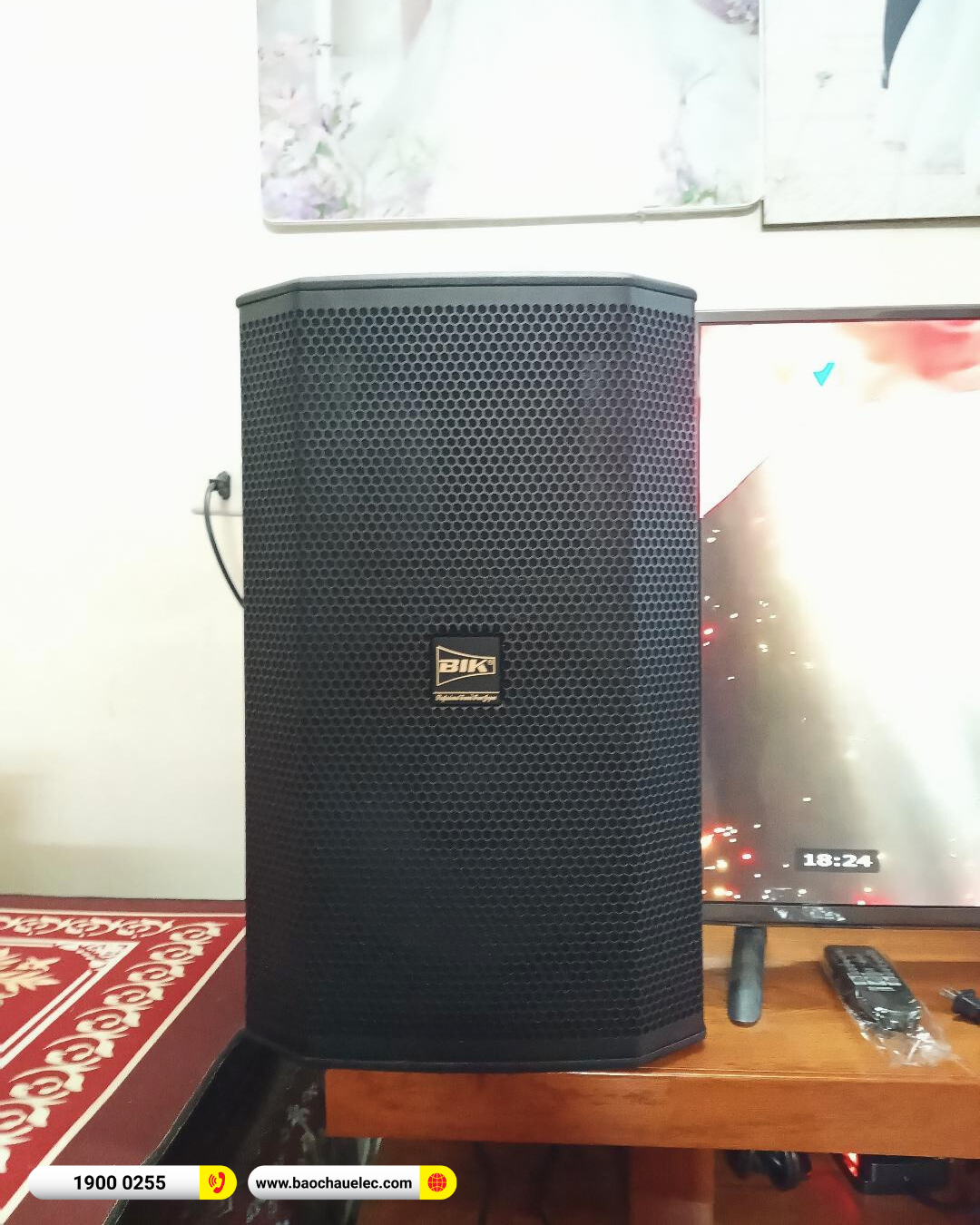 Lắp đặt dàn karaoke BIK gần 43tr cho anh Điệp tại Hà Nội