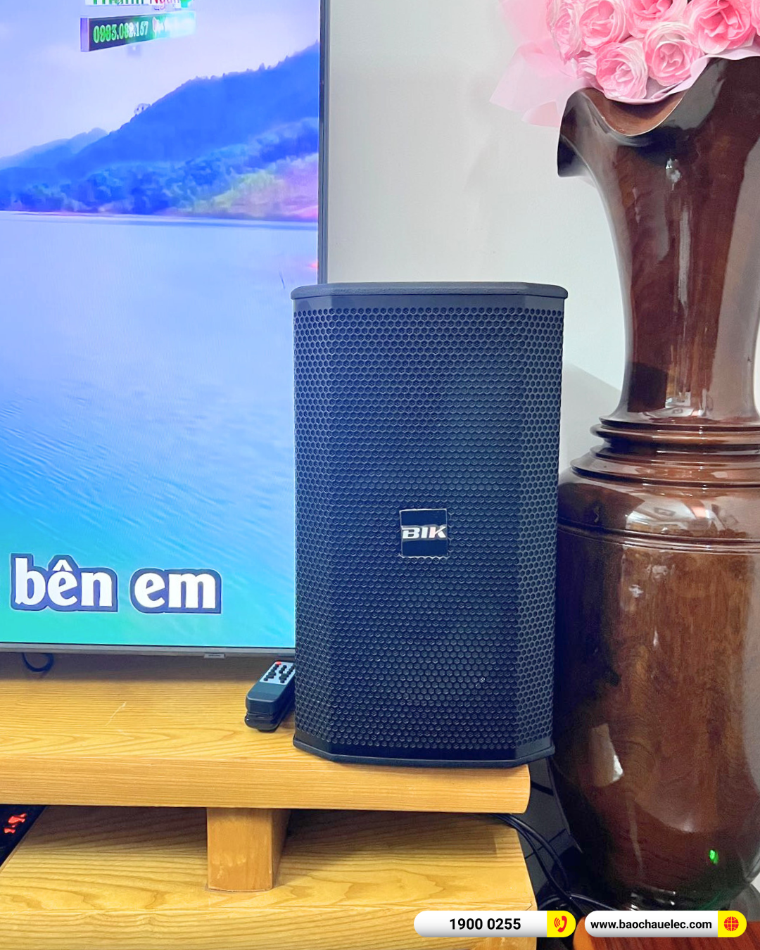 Lắp đặt d&agrave;n karaoke BIK gần 28tr cho anh Đ&igrave;nh Anh tại TP HCM