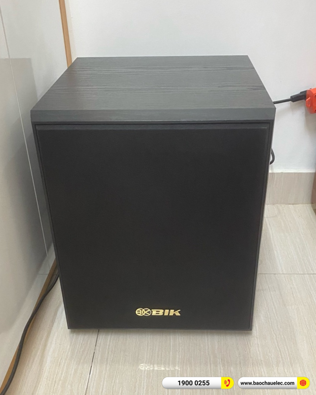 Lắp đặt d&agrave;n karaoke BIK hơn 39tr cho anh Đỗi tại Hải Ph&ograve;ng
