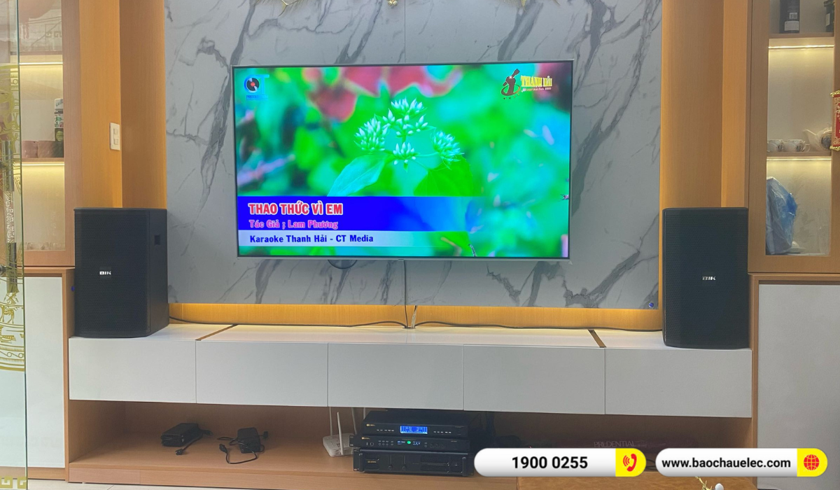 Lắp đặt d&agrave;n karaoke BIK hơn 39tr cho anh Đỗi tại Hải Ph&ograve;ng