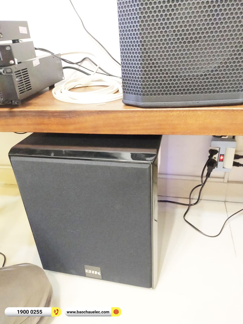 Lắp đặt d&agrave;n karaoke BIK gần 44tr cho anh Đức ở TPHCM