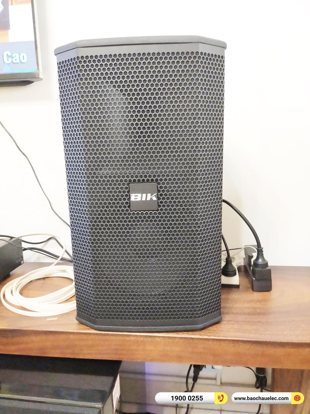 Lắp đặt d&agrave;n karaoke BIK gần 44tr cho anh Đức ở TPHCM