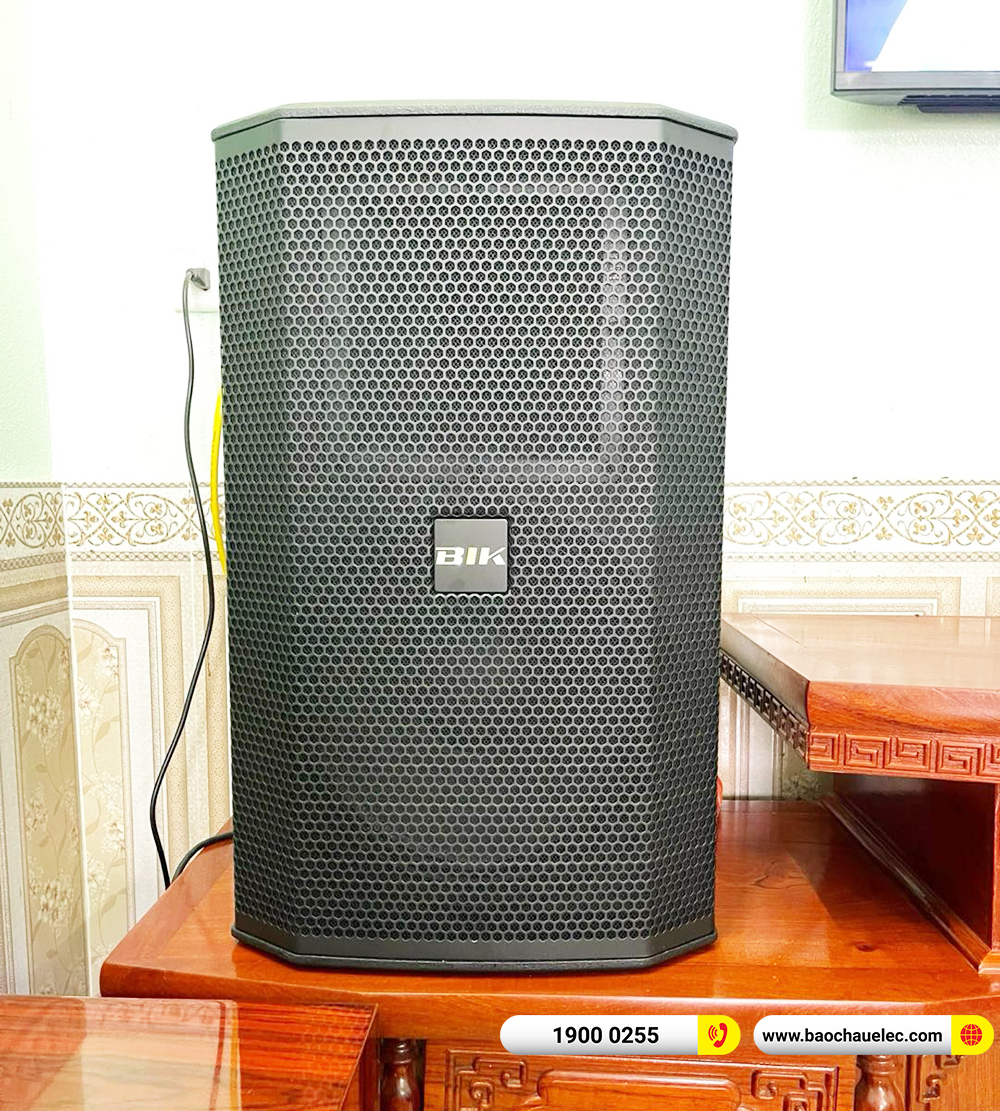 Lắp đặt d&agrave;n karaoke BIK hơn 42tr cho anh Dương ở Thanh H&oacute;a