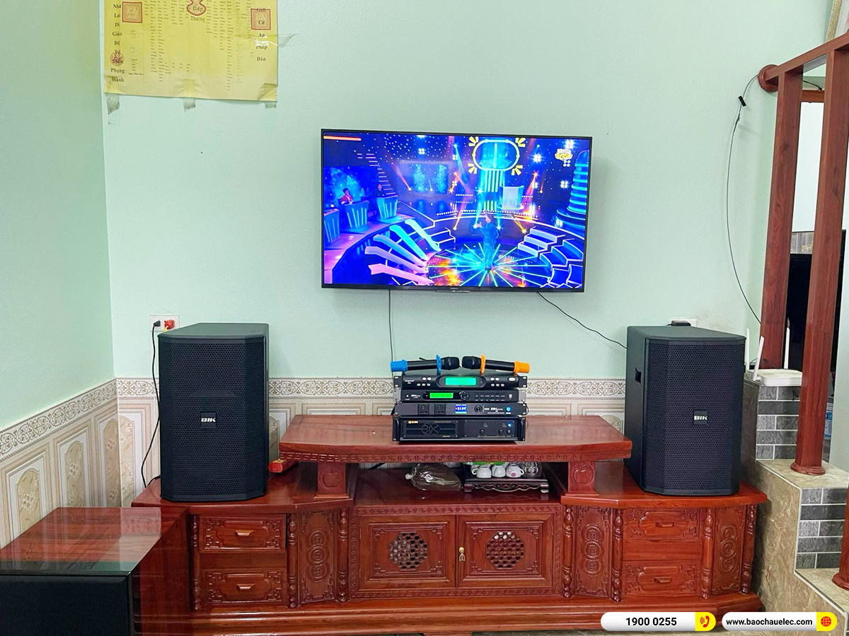Lắp đặt d&agrave;n karaoke BIK hơn 42tr cho anh Dương ở Thanh H&oacute;a