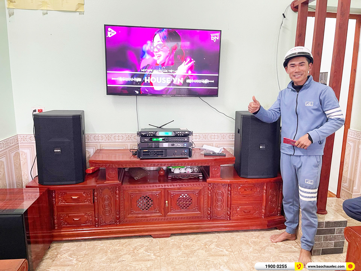 Lắp đặt d&agrave;n karaoke BIK hơn 42tr cho anh Dương ở Thanh H&oacute;a