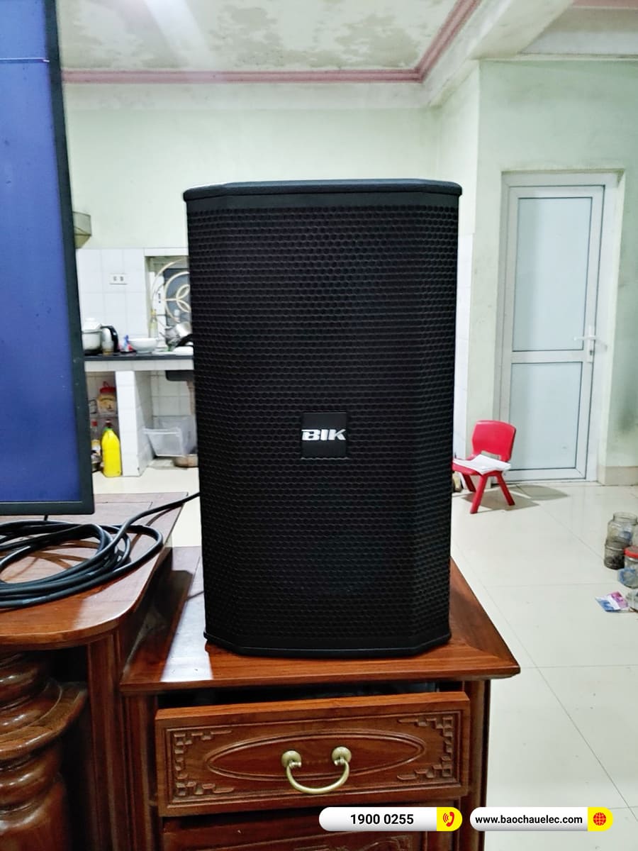 Lắp đặt dàn karaoke BIK gần 47tr cho anh Hải ở Thanh Hóa