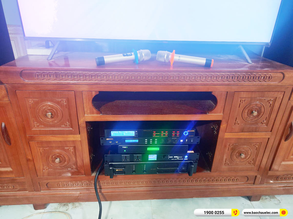 Lắp đặt d&agrave;n karaoke BIK hơn 53tr cho anh H&agrave;nh ở Lạng Sơn