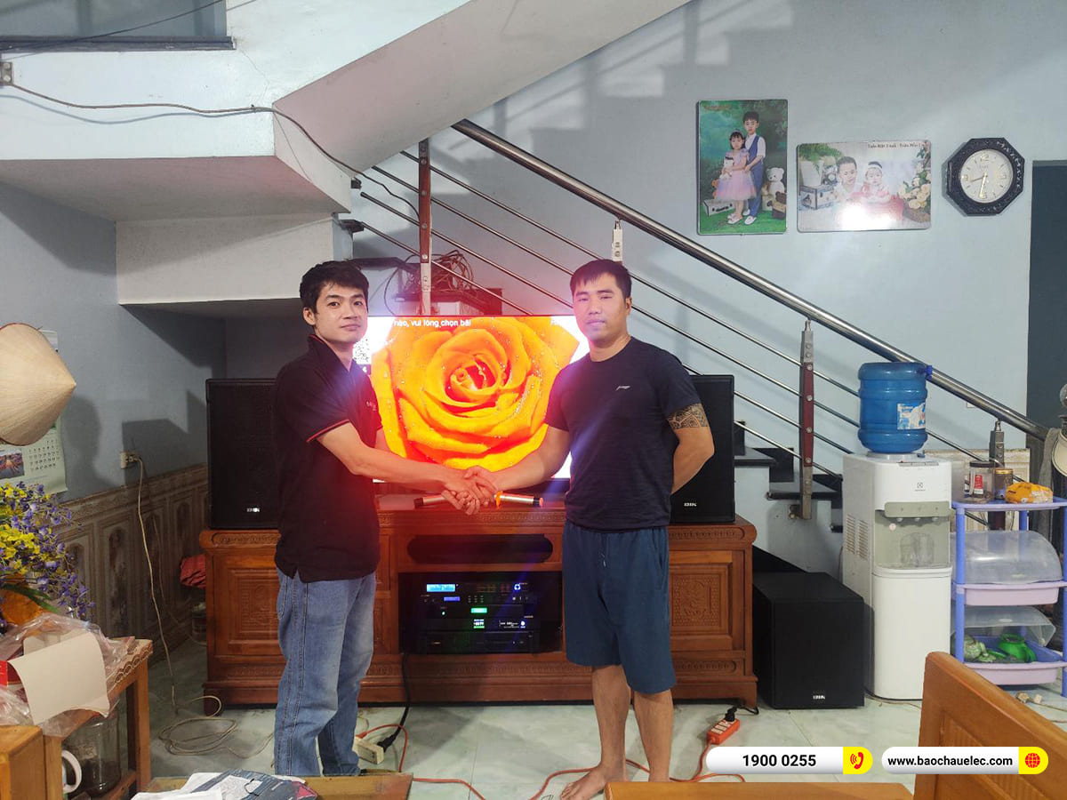 Lắp đặt d&agrave;n karaoke BIK hơn 53tr cho anh H&agrave;nh ở Lạng Sơn