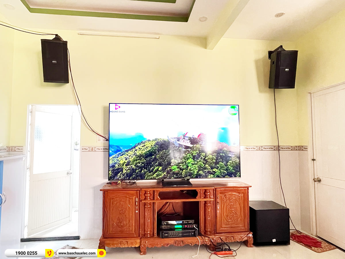 Lắp đặt dàn karaoke BIK gần 58tr cho anh Hảo ở Tiền Giang