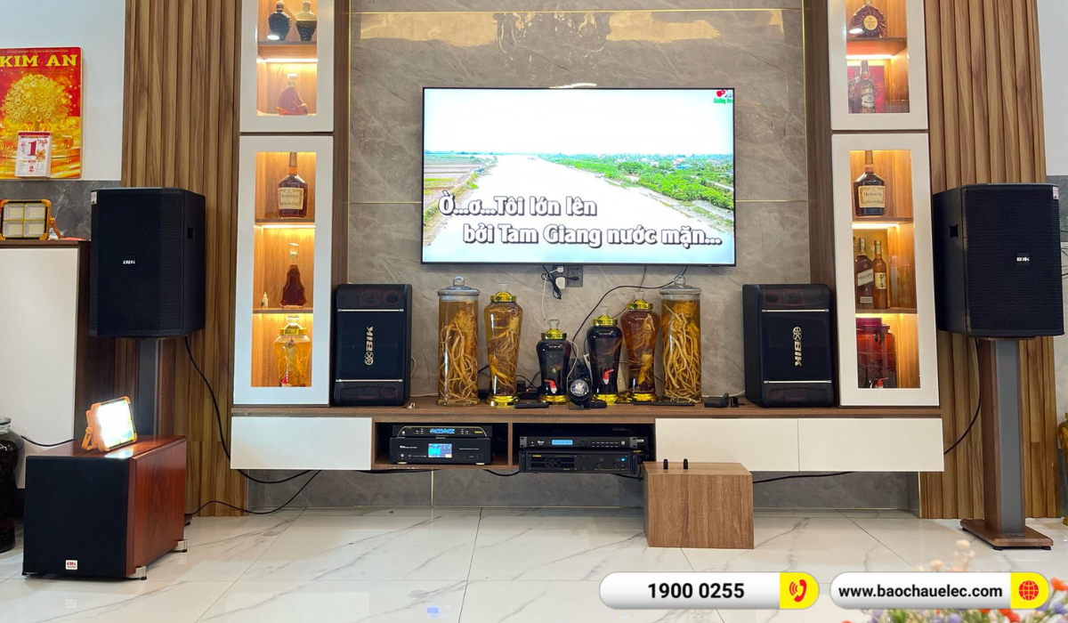 Lắp đặt d&agrave;n karaoke BIK hơn 32tr cho anh Hiếu tại Vũng T&agrave;u