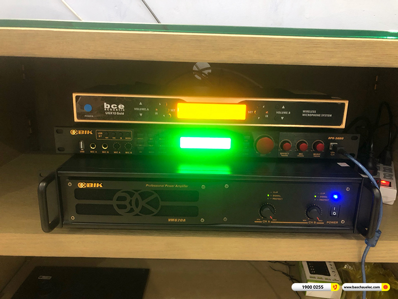 Lắp đặt d&agrave;n karaoke BIK 41tr cho anh Hồng ở B&igrave;nh Dương