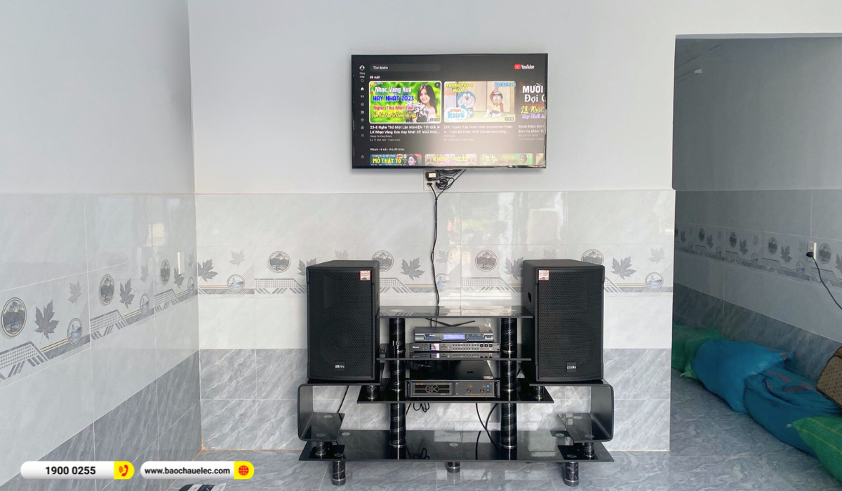 Lắp đặt d&agrave;n karaoke BIK hơn 26tr cho anh H&ugrave;ng tại TP HCM