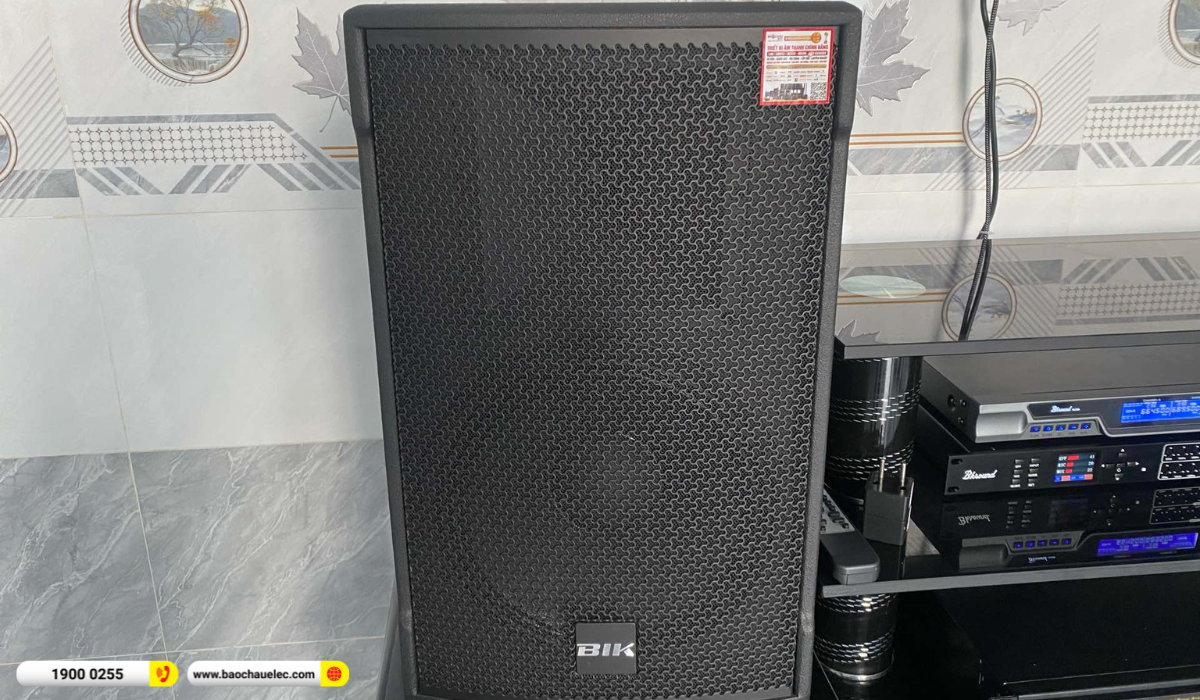 Lắp đặt d&agrave;n karaoke BIK hơn 26tr cho anh H&ugrave;ng tại TP HCM