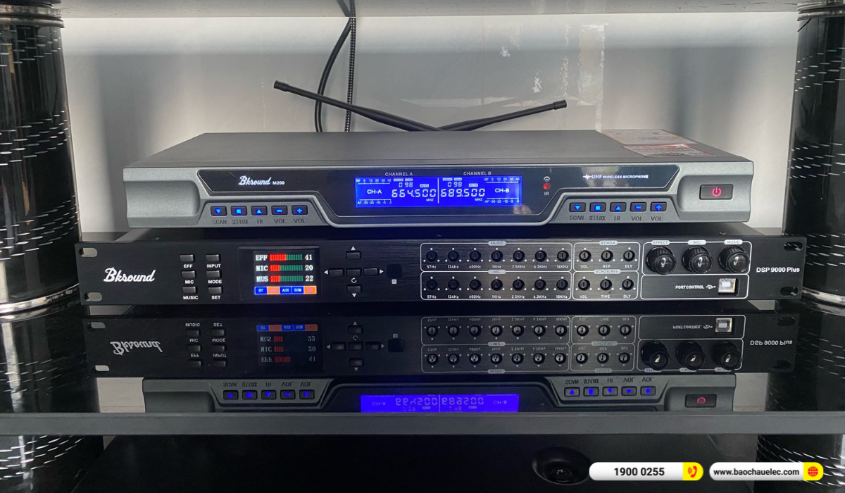 Lắp đặt d&agrave;n karaoke BIK hơn 26tr cho anh H&ugrave;ng tại TP HCM