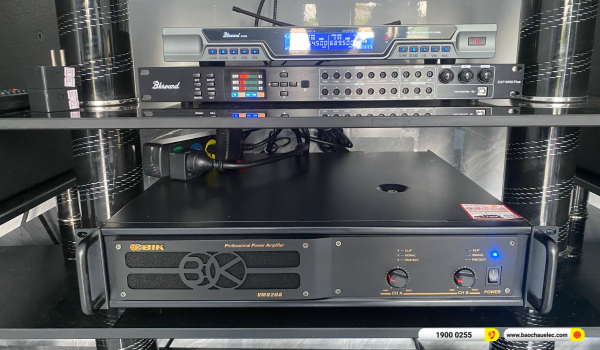 Lắp đặt d&agrave;n karaoke BIK hơn 26tr cho anh H&ugrave;ng tại TP HCM