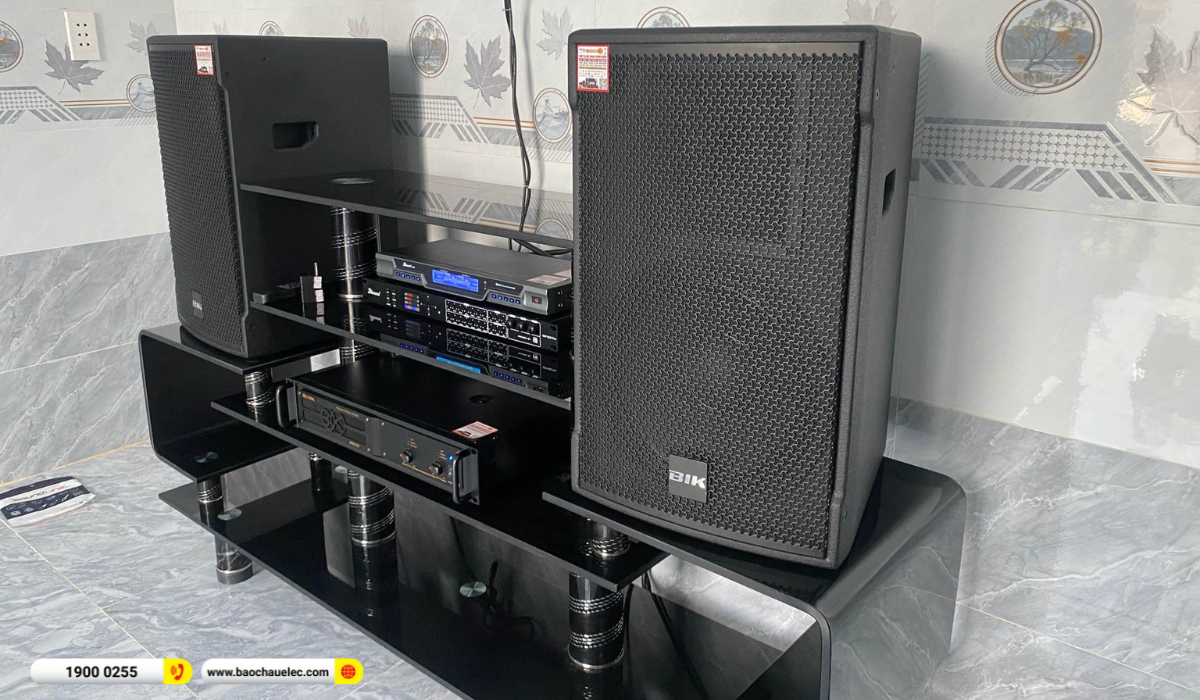 Lắp đặt d&agrave;n karaoke BIK hơn 26tr cho anh H&ugrave;ng tại TP HCM