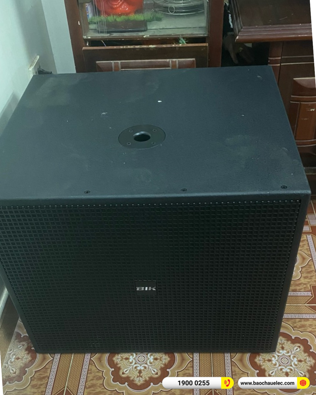 Lắp đặt d&agrave;n karaoke BIK hơn 50tr cho anh Huy tại Hải Ph&ograve;ng