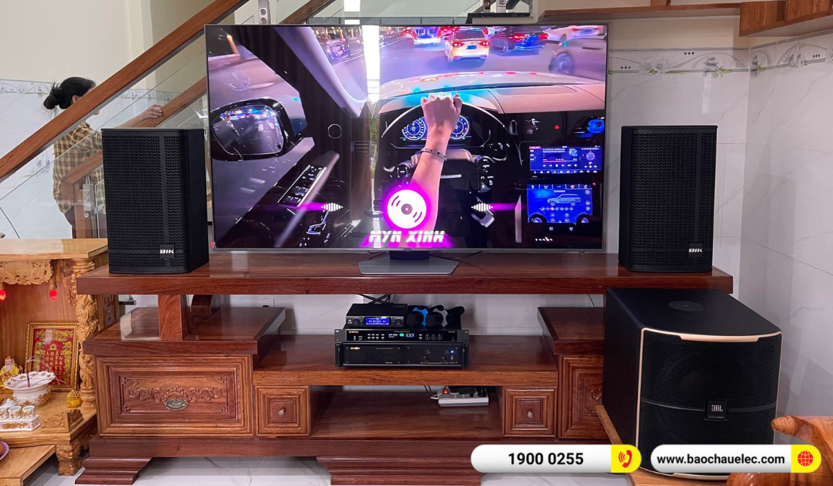 Lắp đặt d&agrave;n karaoke BIK hơn 51tr cho anh Huỳnh tại B&igrave;nh Dương