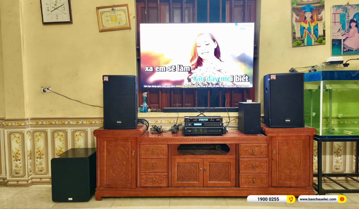 Lắp đặt d&agrave;n karaoke BIK gần 35tr cho anh Huynh tại Bắc Ninh