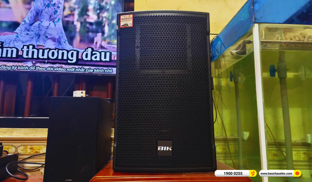 Lắp đặt d&agrave;n karaoke BIK gần 35tr cho anh Huynh tại Bắc Ninh