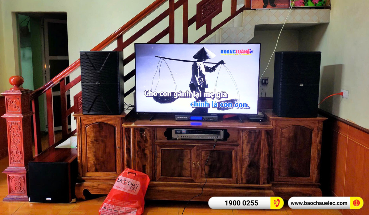 Lắp đặt dàn karaoke BIK hơn 22tr cho anh Khuê tại Bắc Ninh