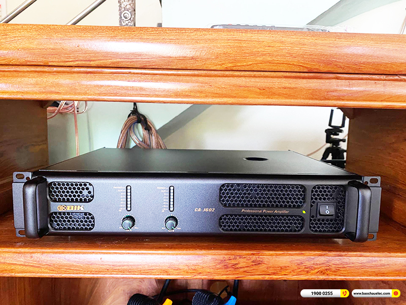Lắp đặt d&agrave;n karaoke BIK gần 32tr cho anh Kiển ở Hải Ph&ograve;ng