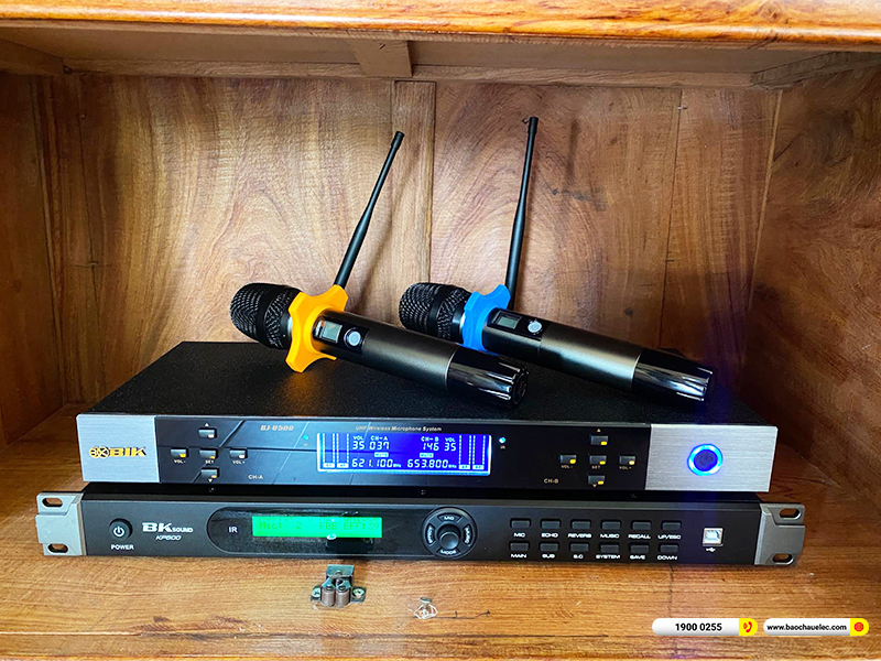 Lắp đặt d&agrave;n karaoke BIK gần 32tr cho anh Kiển ở Hải Ph&ograve;ng