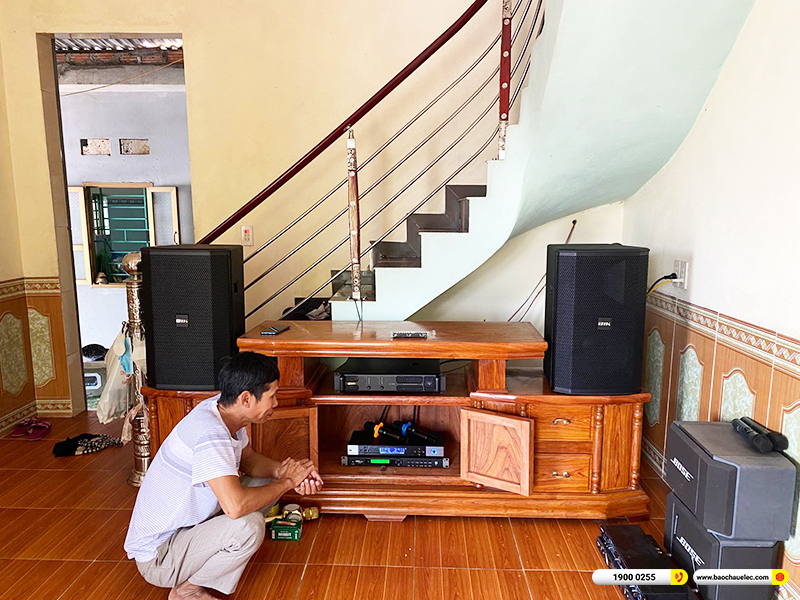 Lắp đặt d&agrave;n karaoke BIK gần 32tr cho anh Kiển ở Hải Ph&ograve;ng