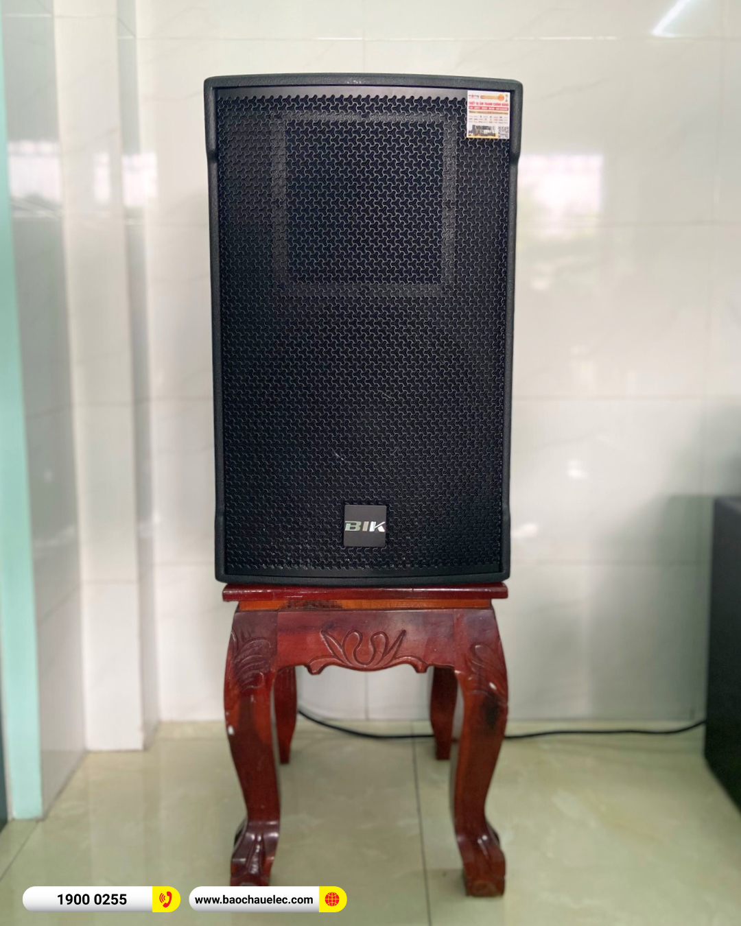 Lắp đặt d&agrave;n karaoke BIK hơn 51tr cho anh Kiệt tại TP HCM